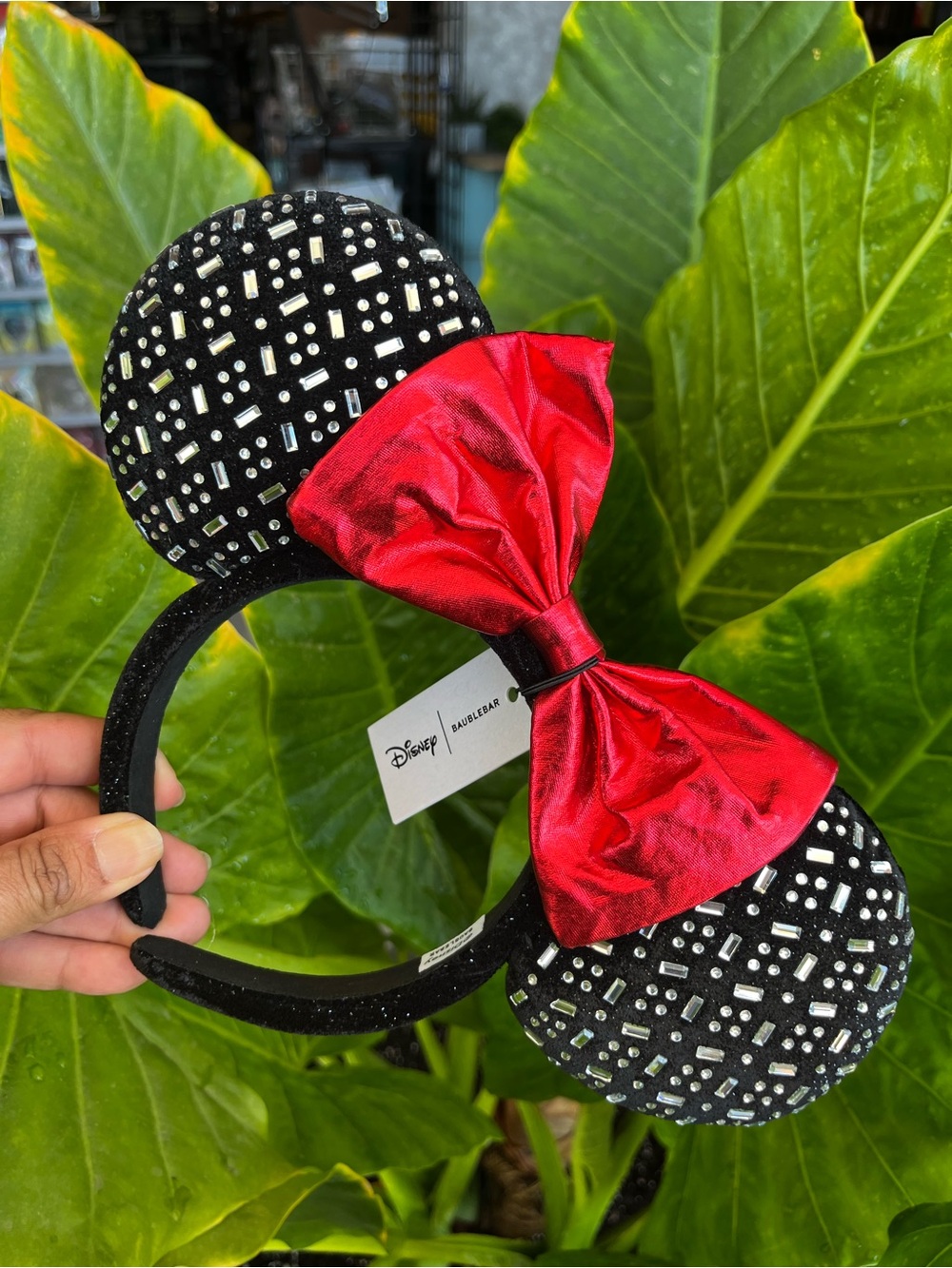 Disney Baublebar Minnie Mouse Classic Gem Ears Headband